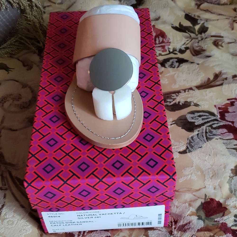 NWT! Tory Burch Patos Disk Sandal 6 - Picture 2 of 4